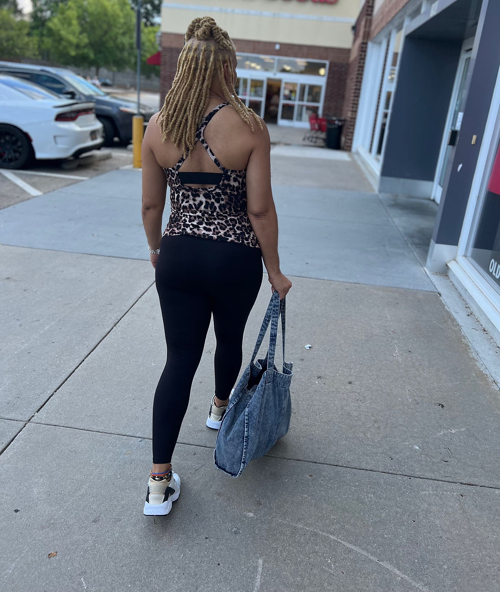 Thumbnail: Animal Print Padded Tank