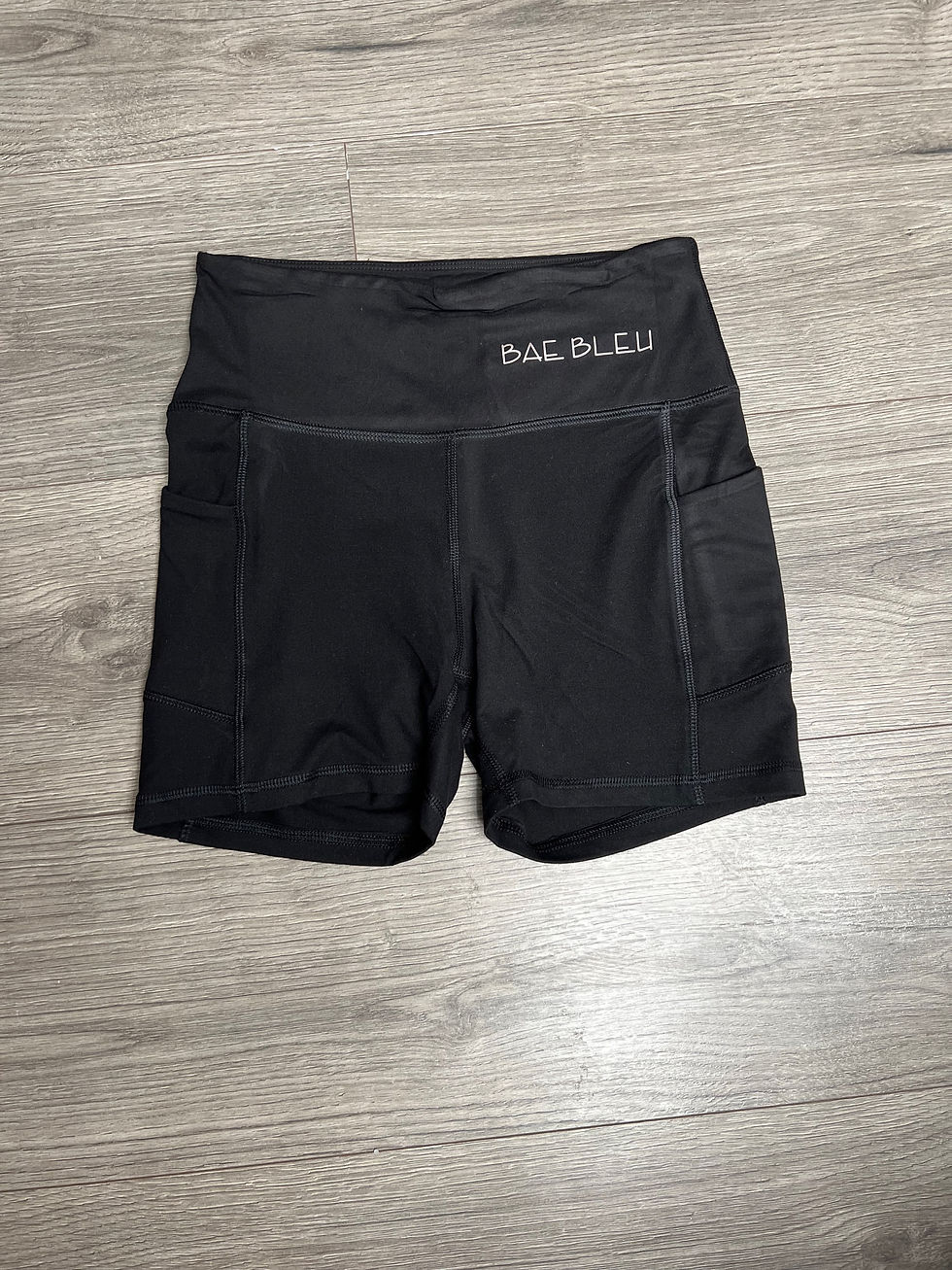 Thumbnail: 4” Seamless Biker Shorts--Black
