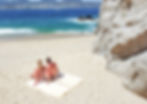 For your trip to Lover’s Beach, Rich & Kitch recommend packing a cooler with cocktails of your choice, bottles of water, and some snacks/sandwiches for lunch if you plan to spend the day there. In our cooler, we brought our Yeti tumblers filled with vodka cocktails for me, some beers for Richie, and a few waters. Also bring a beach bag with towels!
