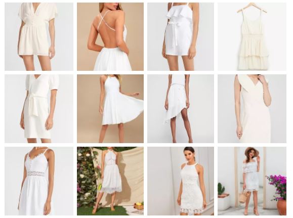 short white dresses for brides-to-be 