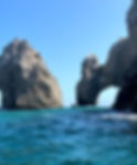 Lover's Beach (also known as Playa del Amor) is only accessible by water taxi, so getting there is a ton of fun! You can grab a water taxi from a vendor right along Medano Beach, or get a water taxi from the Cabo Marina. Your water taxi will also give you a tour around the rock formations, so you can take a picture by the famous Cabo arch & see Cabo from the Pacific Ocean, too!