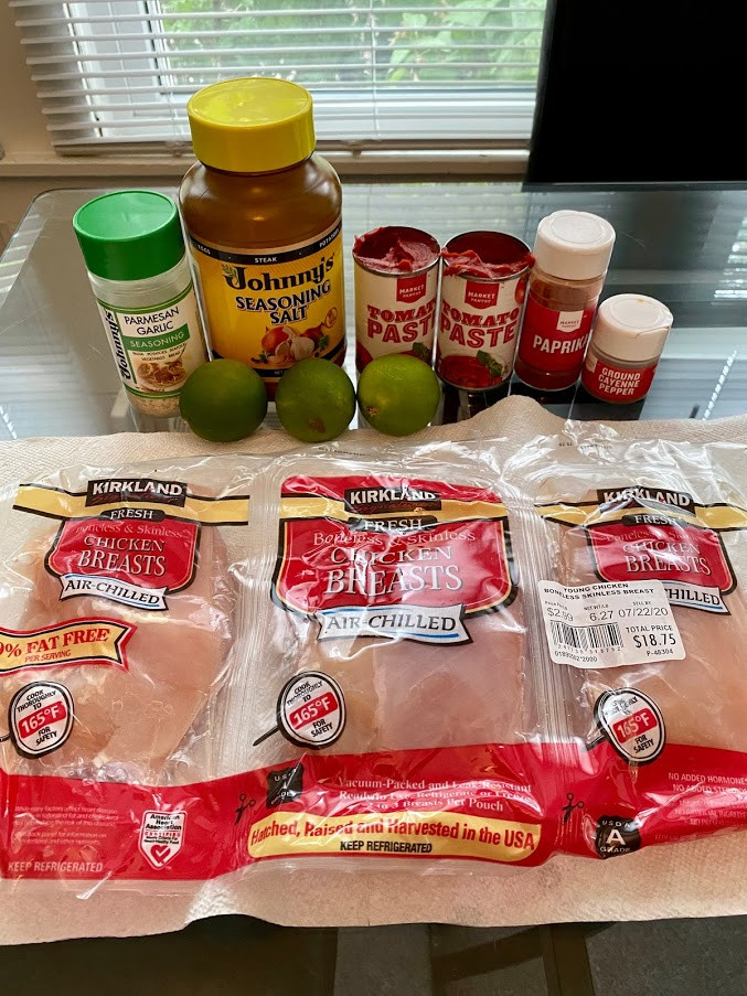 Instant Pot Tomato Lime Chicken kitchensinkit recipe