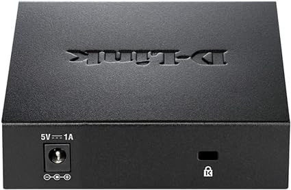 Thumbnail: DLINK 5-port 10/100/1000Base-T Unmanaged Metal Desktop Gigabit Switch