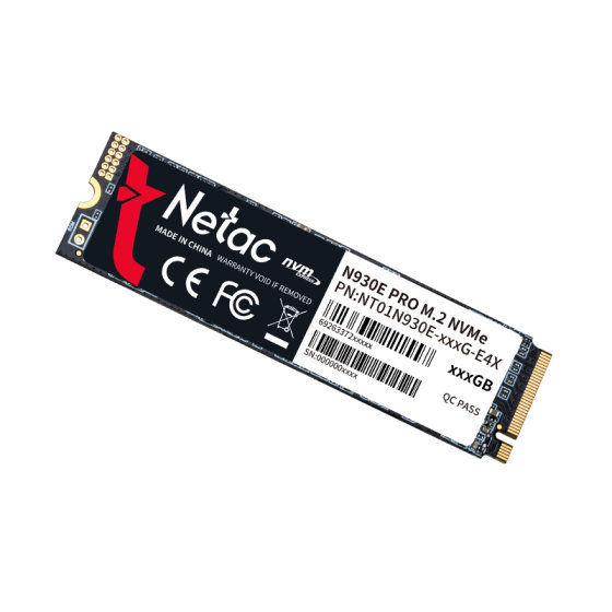Thumbnail: NVME PCIE M.2 2280 (3 YEARS WARRANTY) 256 GB Netac N930E PRO