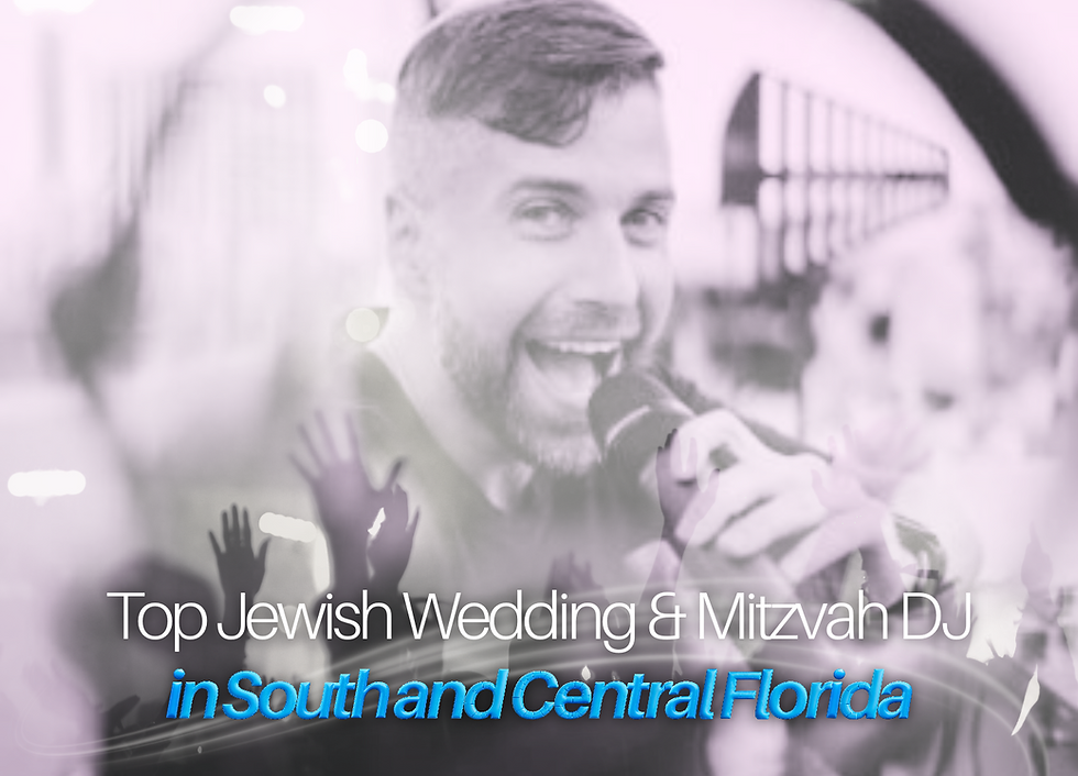 Top Jewish Wedding & Mitzvah DJ in South and Central Florida