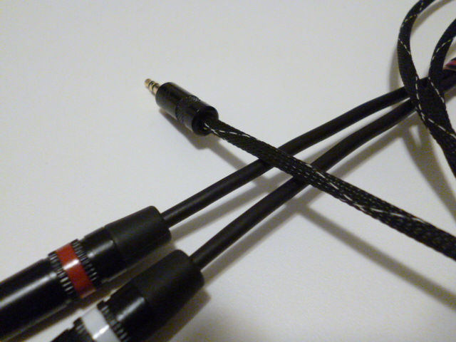 Thumbnail: Silver Gold 3.5mm TRS to RCA Cables