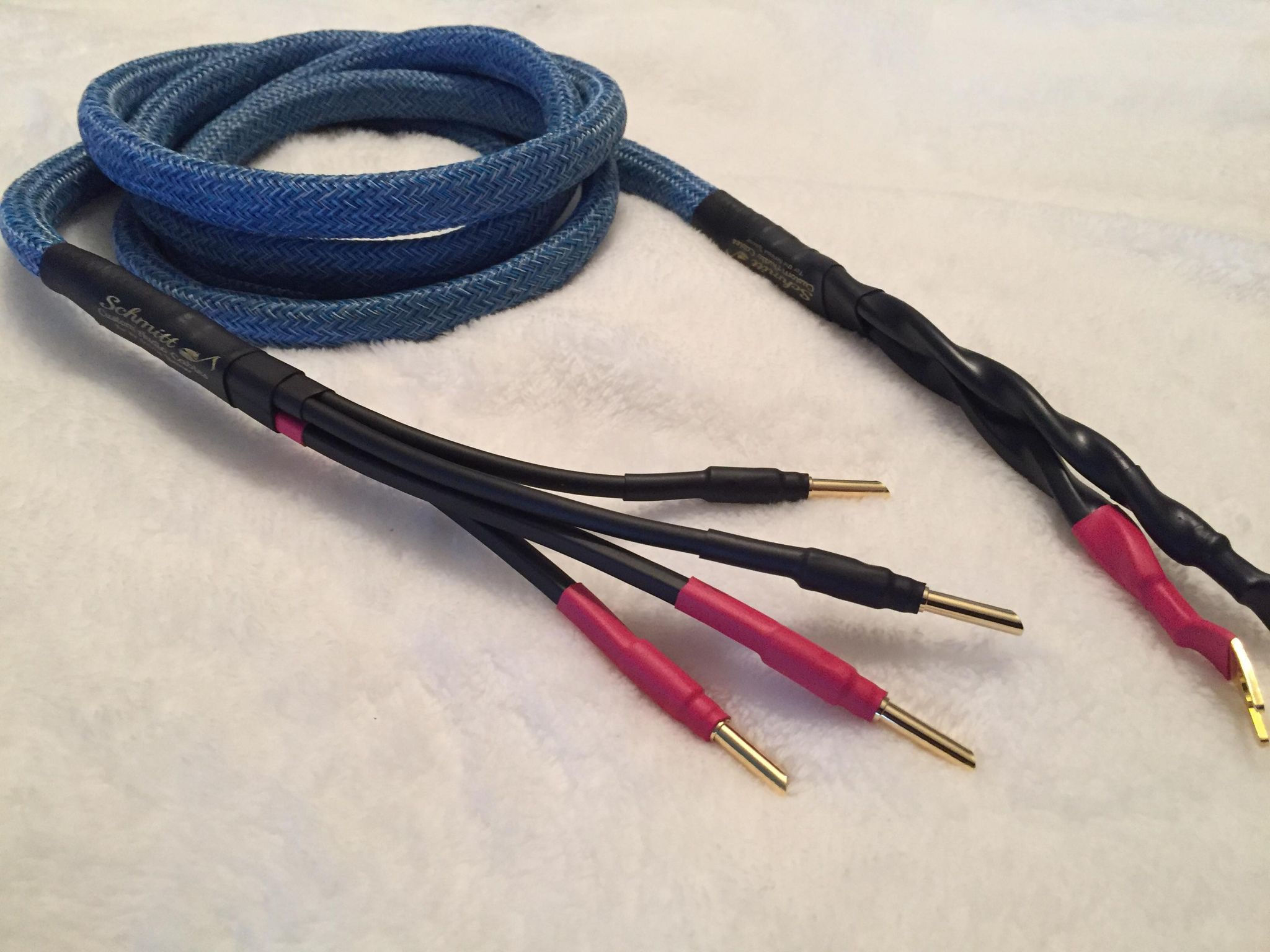 4x10 AWG Reference 100 Bi-wire Speaker Cable Single