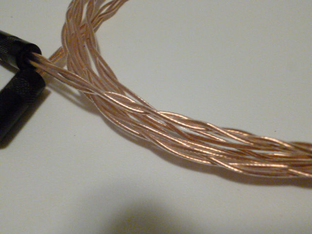 Thumbnail: 6N OCC Copper Gold 3.5mm TRS Cables