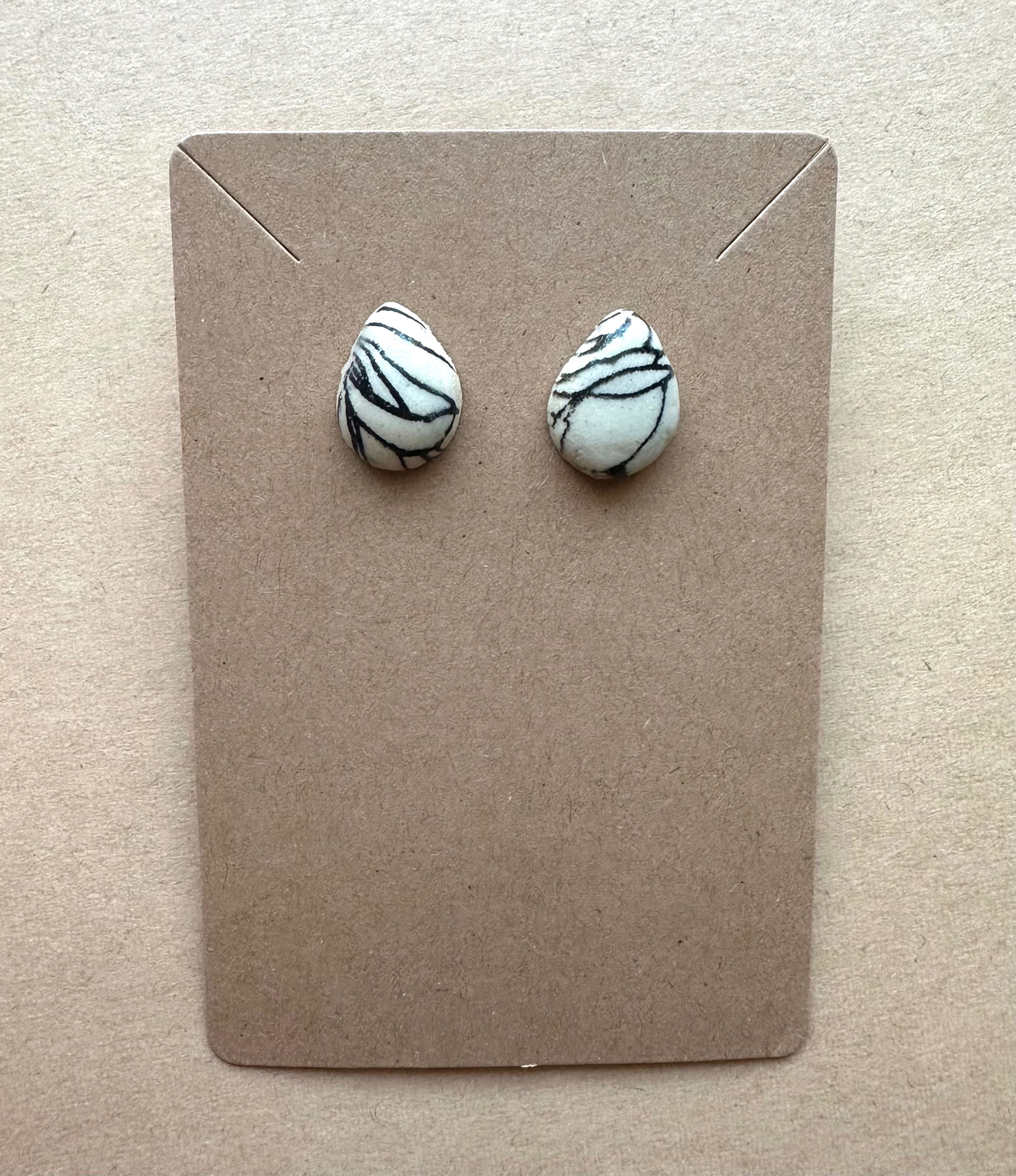 Tear Drop Studs