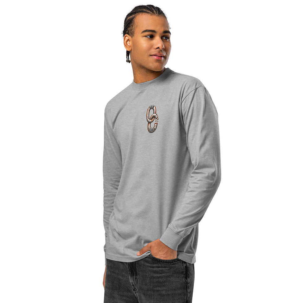Thumbnail: Men's heavyweight long sleeve t-shirt