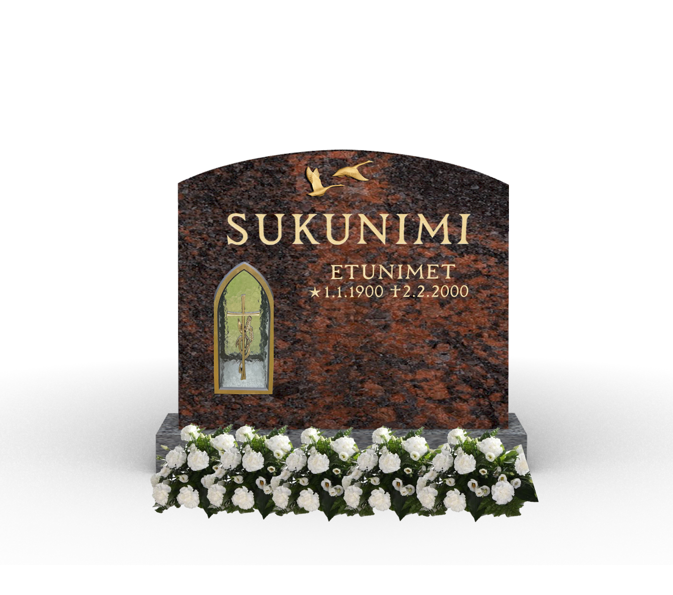 258. Kaaripäällinen lyhtykivi