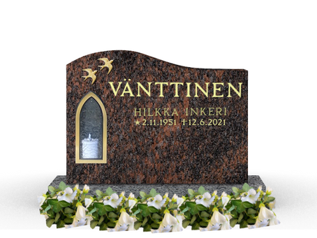 Hautakiven hankinta