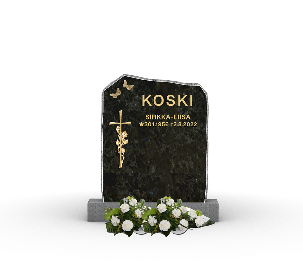 Pikkukuva: KK3. Lohkoreunainen hautakivi