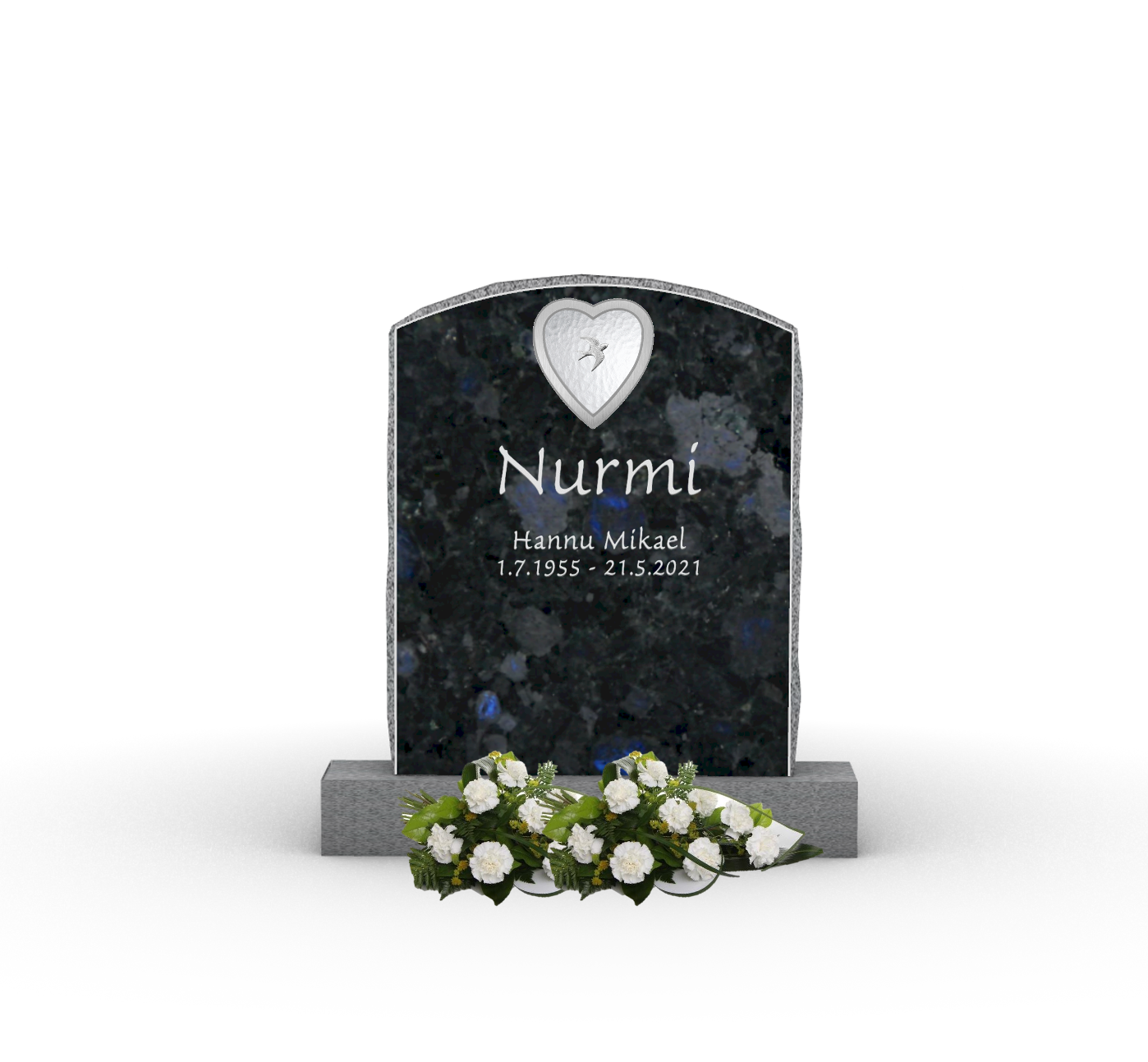 KK2, Uurnahaudan kivi