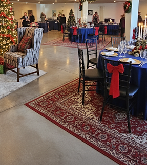 company dinners, festive cocktail parties, and holiday gatherings