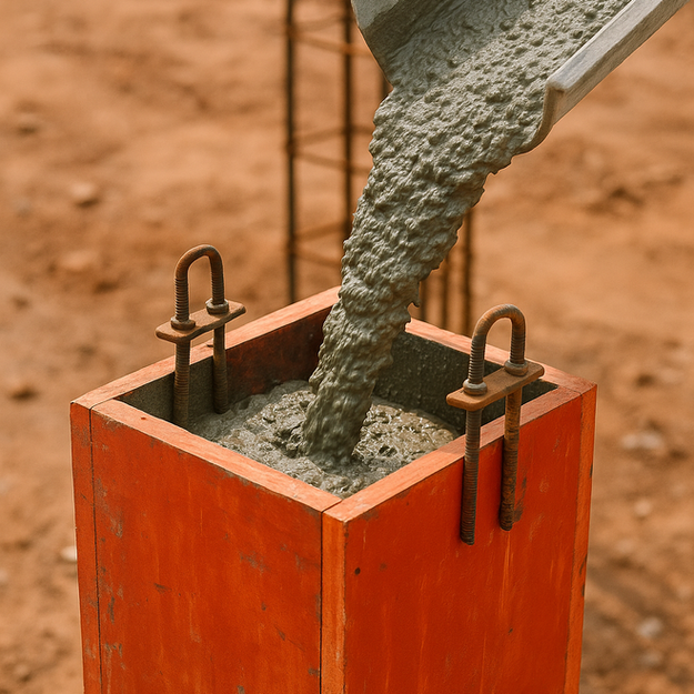 Caixarias, tapumes, plataformas e estruturas