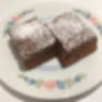 自家製チョコブラウニー