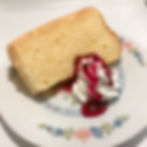 自家製シフォンケーキ