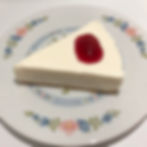 自家製レアチーズケーキ