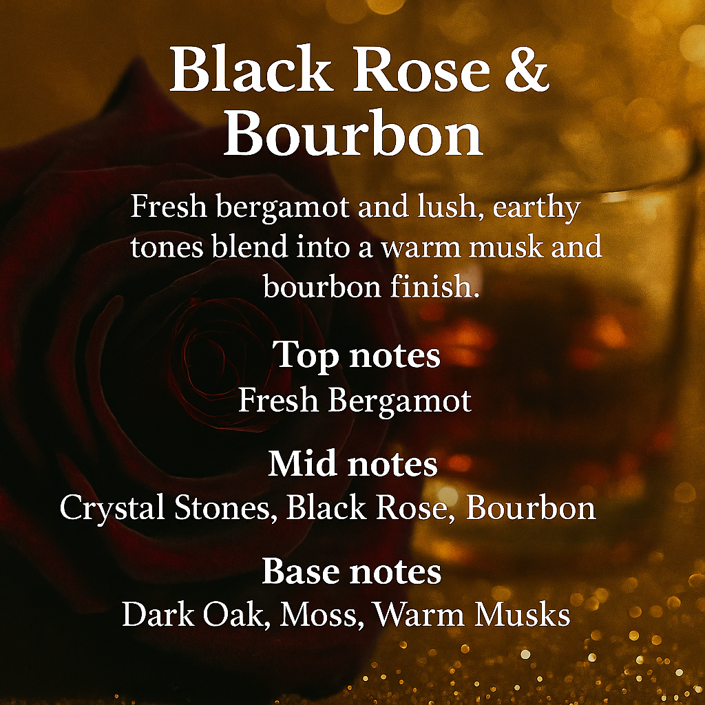 🌹🥃 Black Rose & Bourbon 🥃🌹