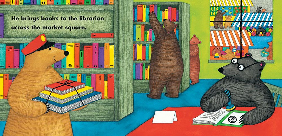 Thumbnail: Bear at Work | Barefoot Books NZ (Community Bookseller)