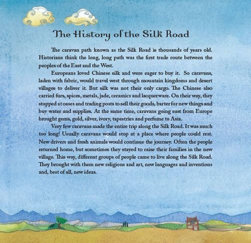 Thumbnail: Riding on a Caravan: An Adventure on the Silk Road by Barefoot Books