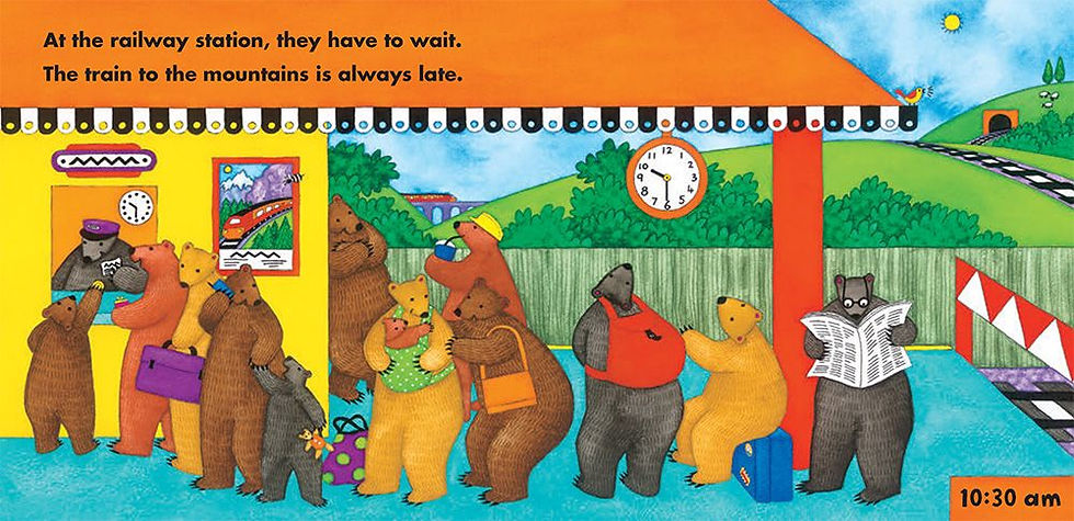 Thumbnail: Bear takes Trip by Barefoot Books