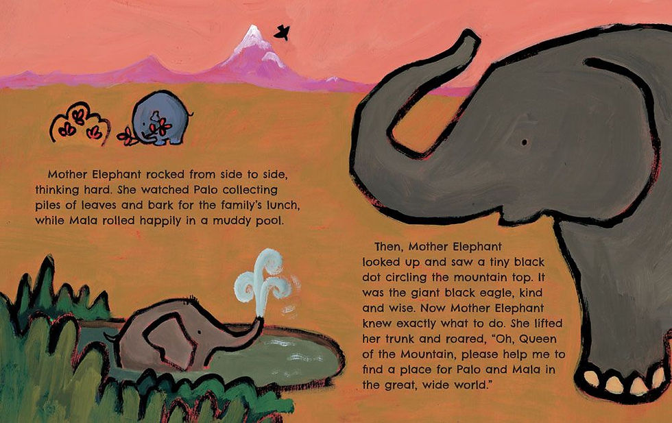 Thumbnail: The Elephants' Ears | Barefoot Books NZ (Community Bookseller)