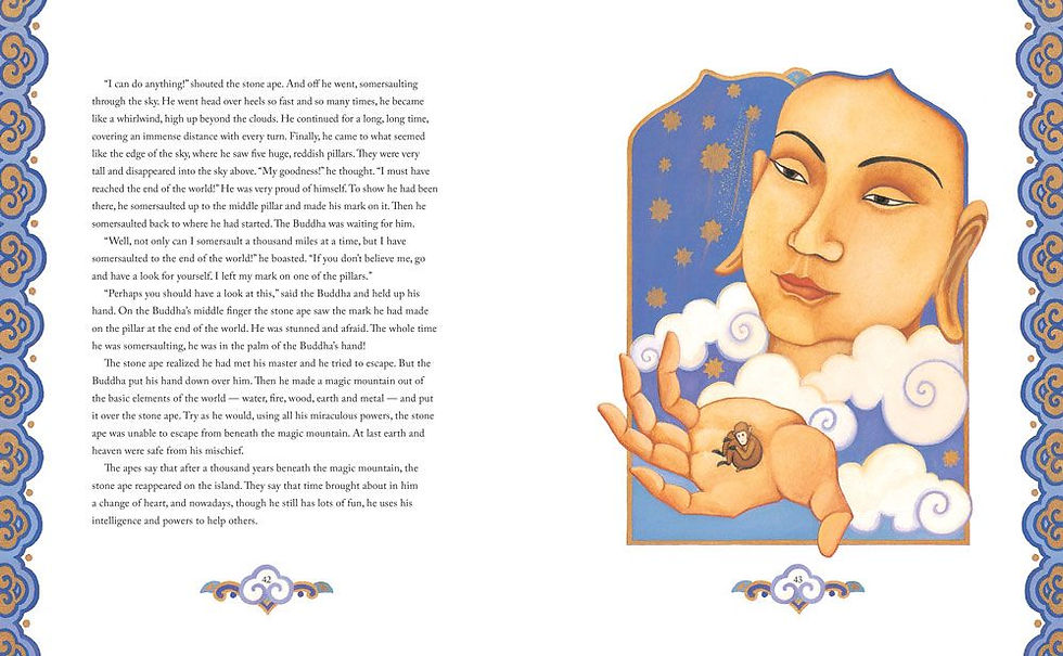 Thumbnail: The Barefoot Book of Buddhist Tales by Barefoot Books