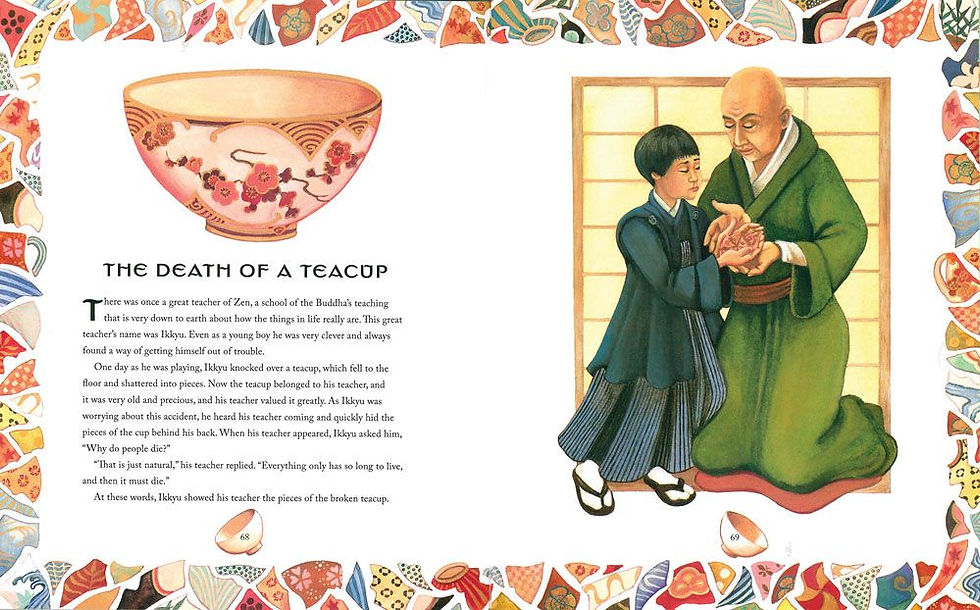 Thumbnail: The Barefoot Book of Buddhist Tales by Barefoot Books
