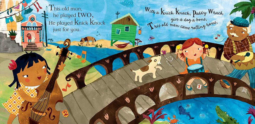 Thumbnail: Knick Knack Paddy Whack by Barefoot Books
