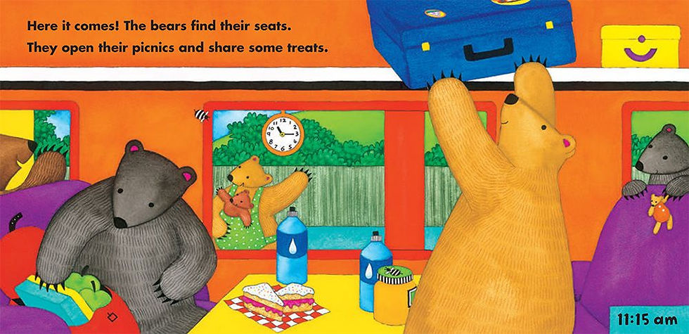 Thumbnail: Bear takes Trip by Barefoot Books