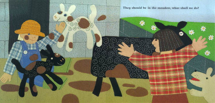Thumbnail: There's a Cow in the Cabbage Patch by Barefoot Books