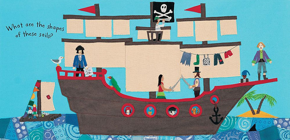 Thumbnail: Ship Shapes by Barefoot Books