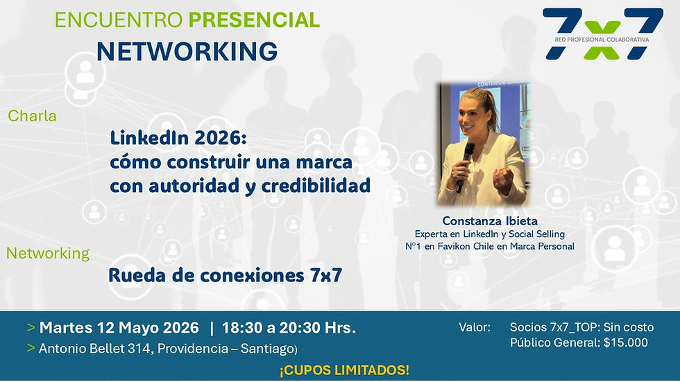 Encuentro Presencial Networking