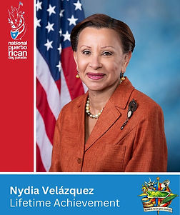 Congresswoman Nydia Velázquez