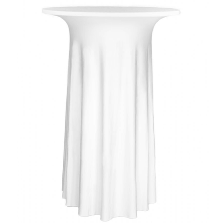 Housse de table haute plissée