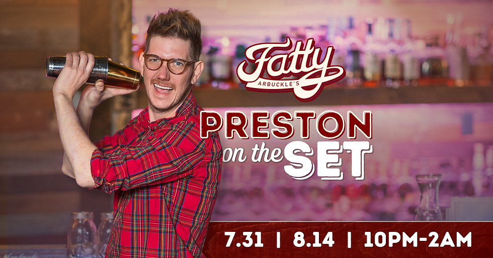 Preston on the Set