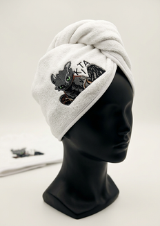 Hair Wrap Towel - Toothless - Kita