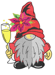 Champagne Christmas Gnome