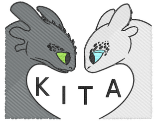 Toothless & Light Fury - Kita