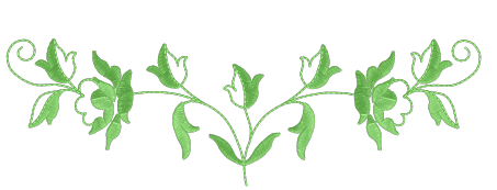 Rose Vine Border