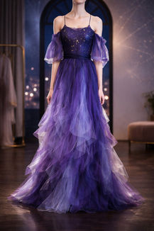 2026 celestial grad gown (front)