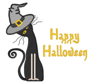 Happy Halloween Cat