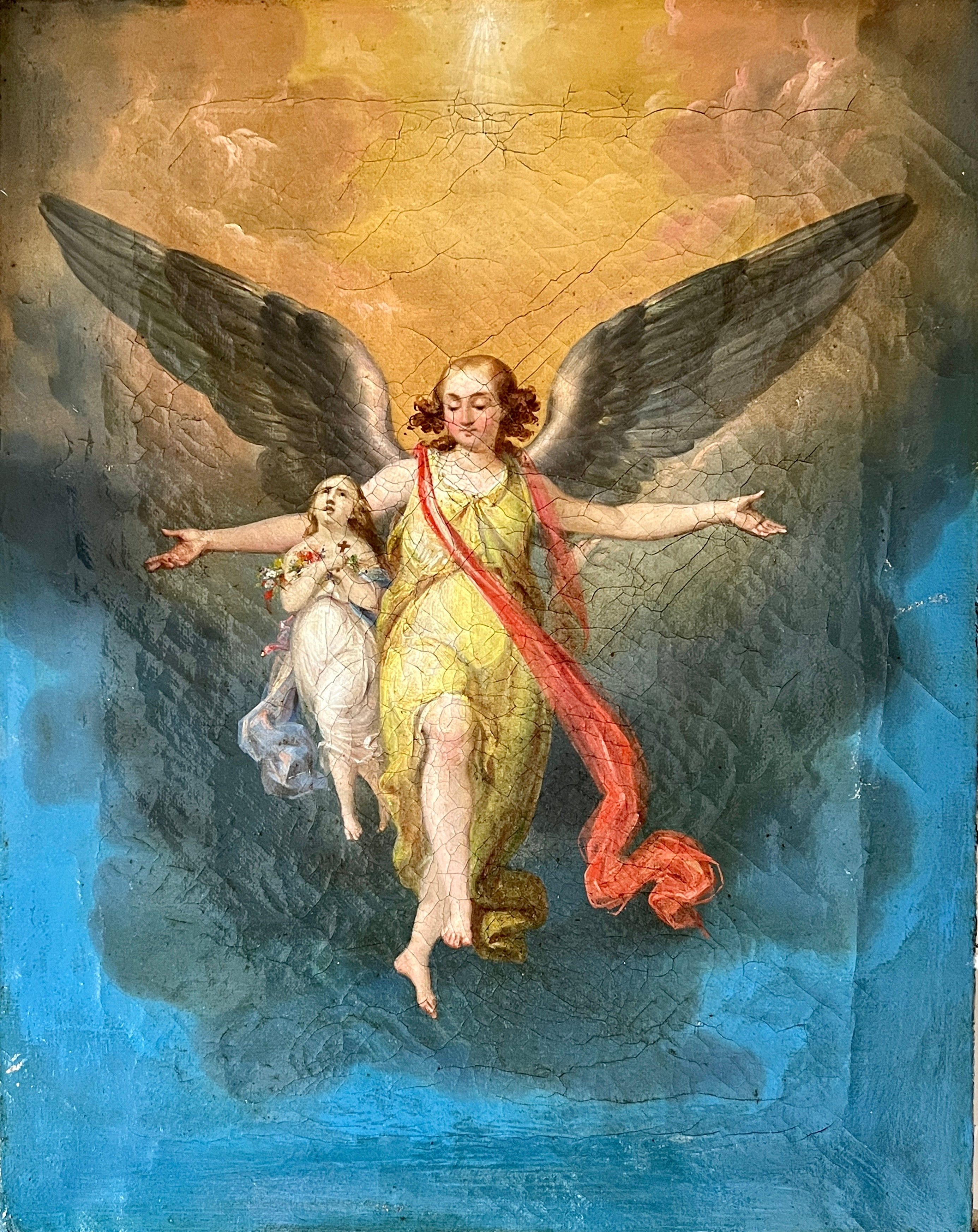 Soul of a princess rising into the heavens att. to Joseph FRANQUE