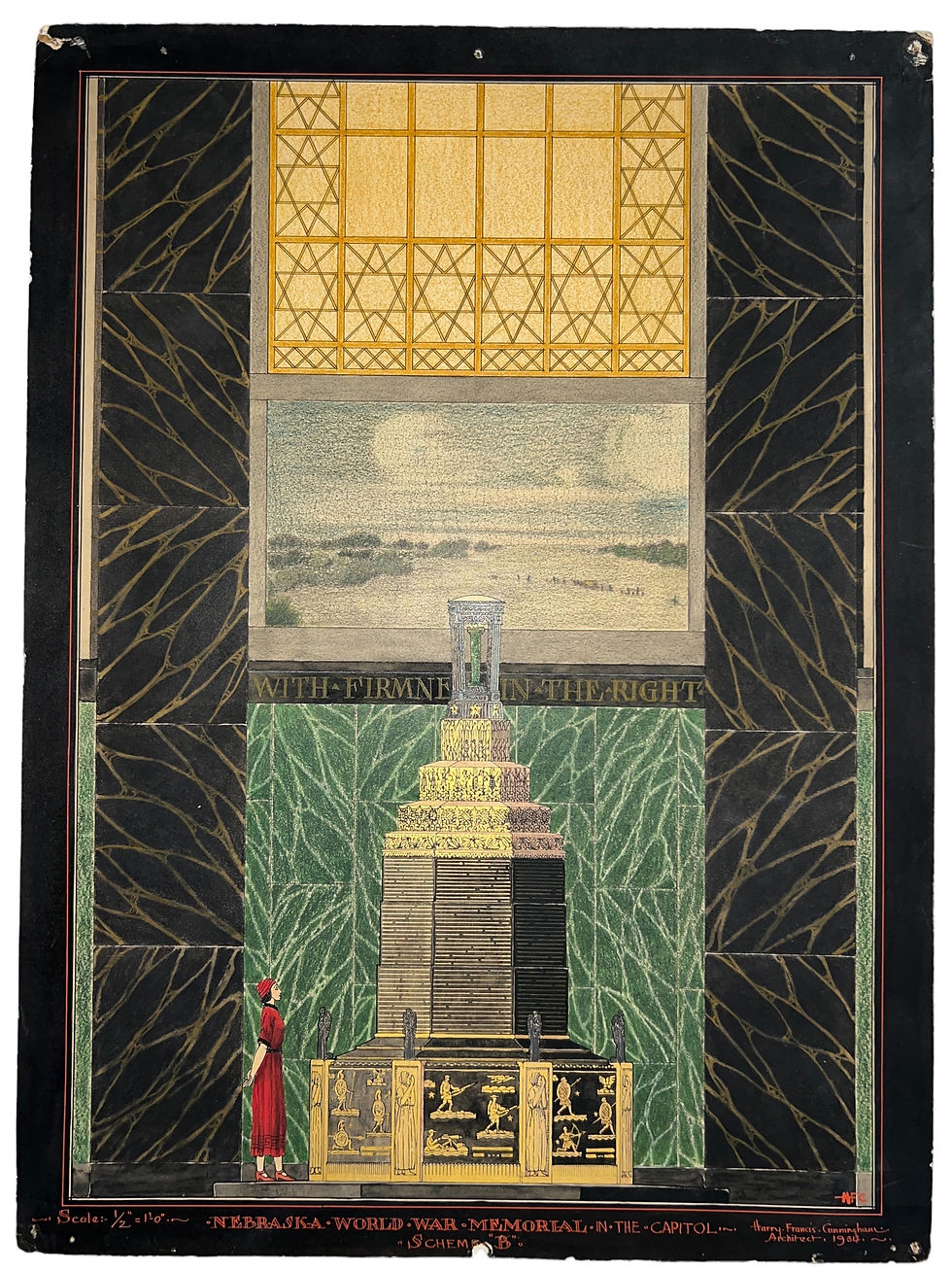 Thumbnail: Harry Francis Cunningham Architecture Drawing project