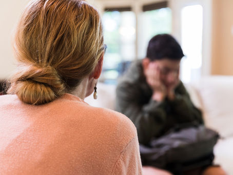 Ask the Expert: I want to engage my son and talk about getting help but I'm afraid