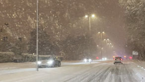 Winter badai salju lagi di Skåne bulan Nov 