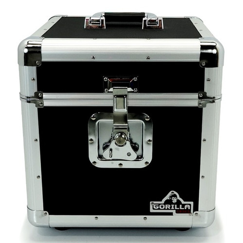 Gorilla LP100 Vinyl Record Box Black Gorillacase
