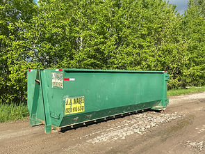 20 yard dumpster